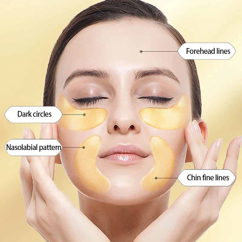 5 çift Altın Göz Maskesi Yamal - Eye Pad Collagen incelemesi ve fiyatı